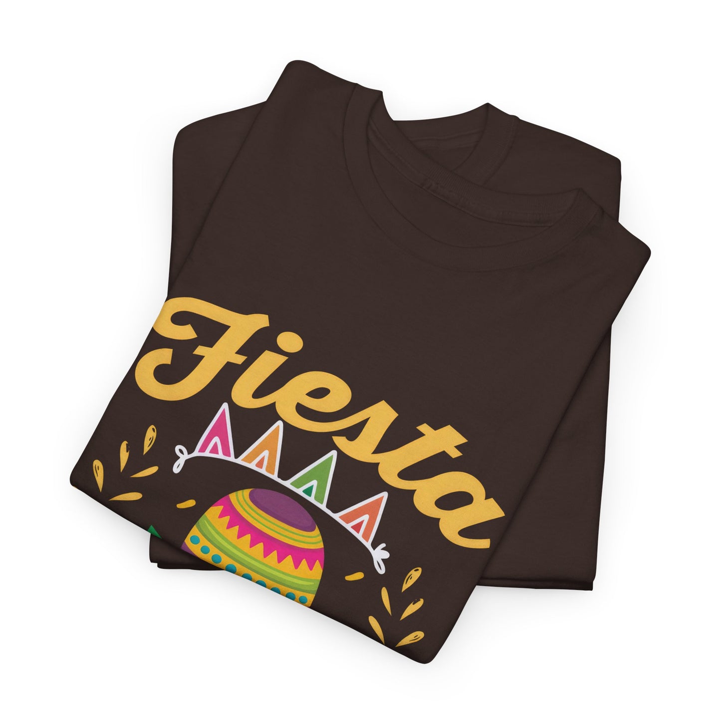 Fiesta Unisex Heavy Cotton Tee - Celebrate Like There's No Mañana