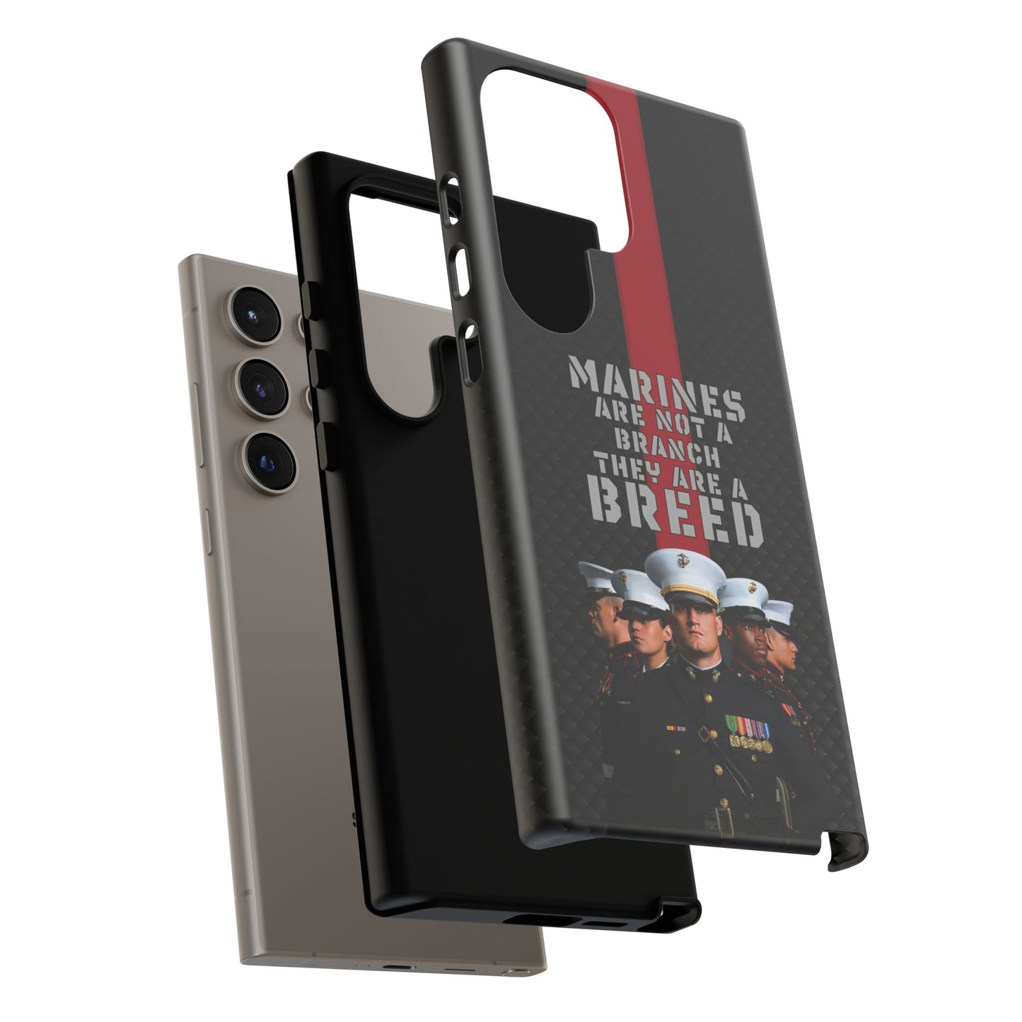 Marine Corps Samsung Tough Phone Case - Proud Military Supporter