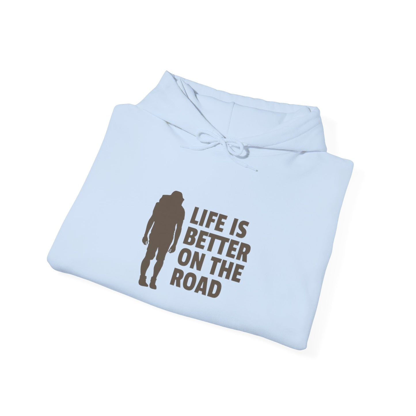 Life Is Better On The Road Unisex Heavy Blend™ Hooded Sweatshirt