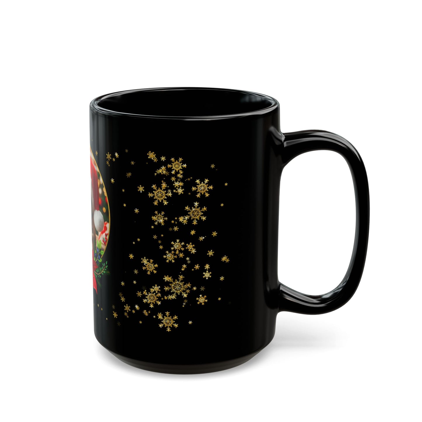 The Pug Who Saved Christmas Black Mug - 11oz, 15oz