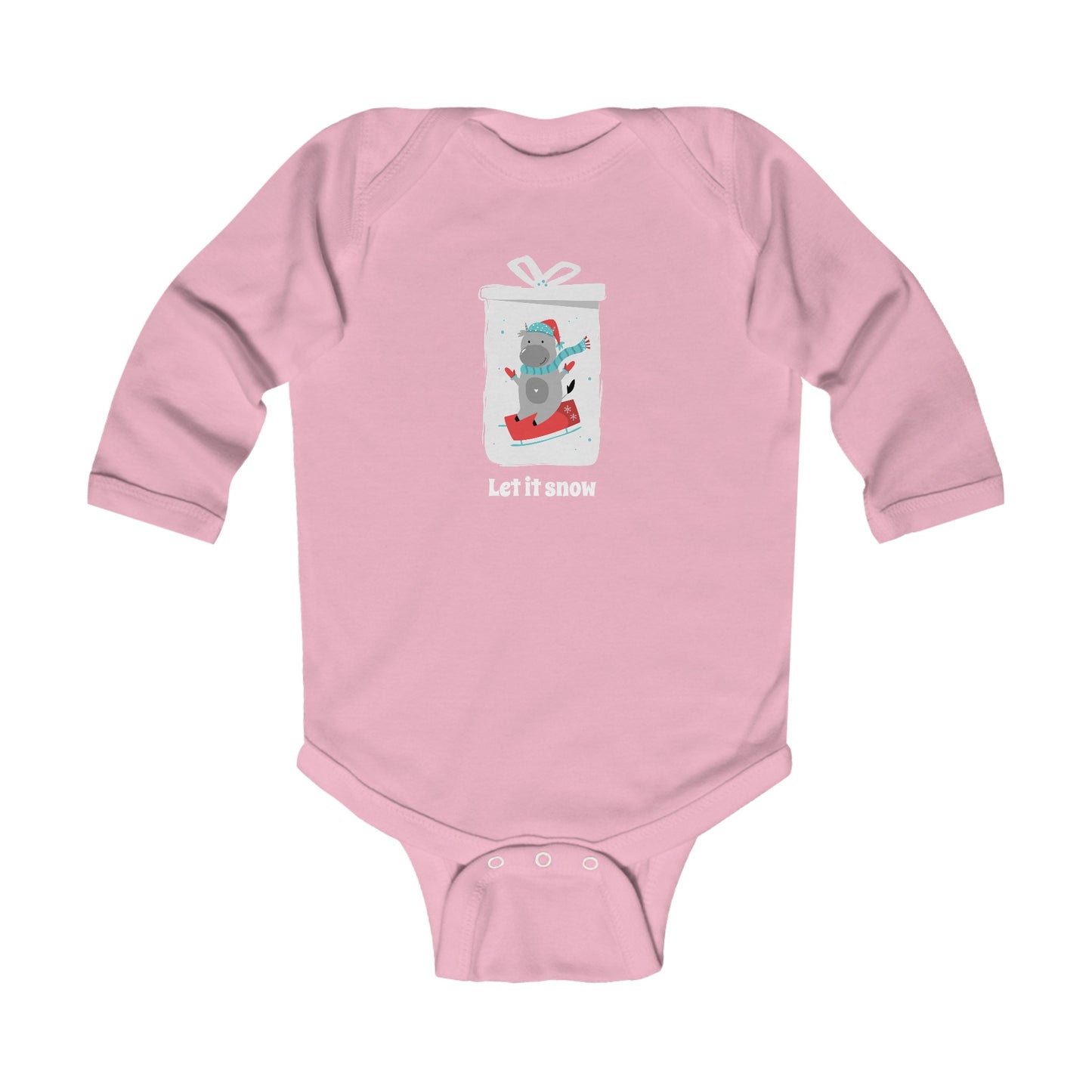 Let It Snow Infant Long Sleeve Bodysuit