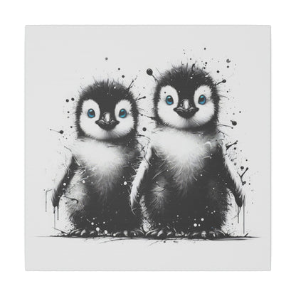Arctic Chicks - Canvas Print
