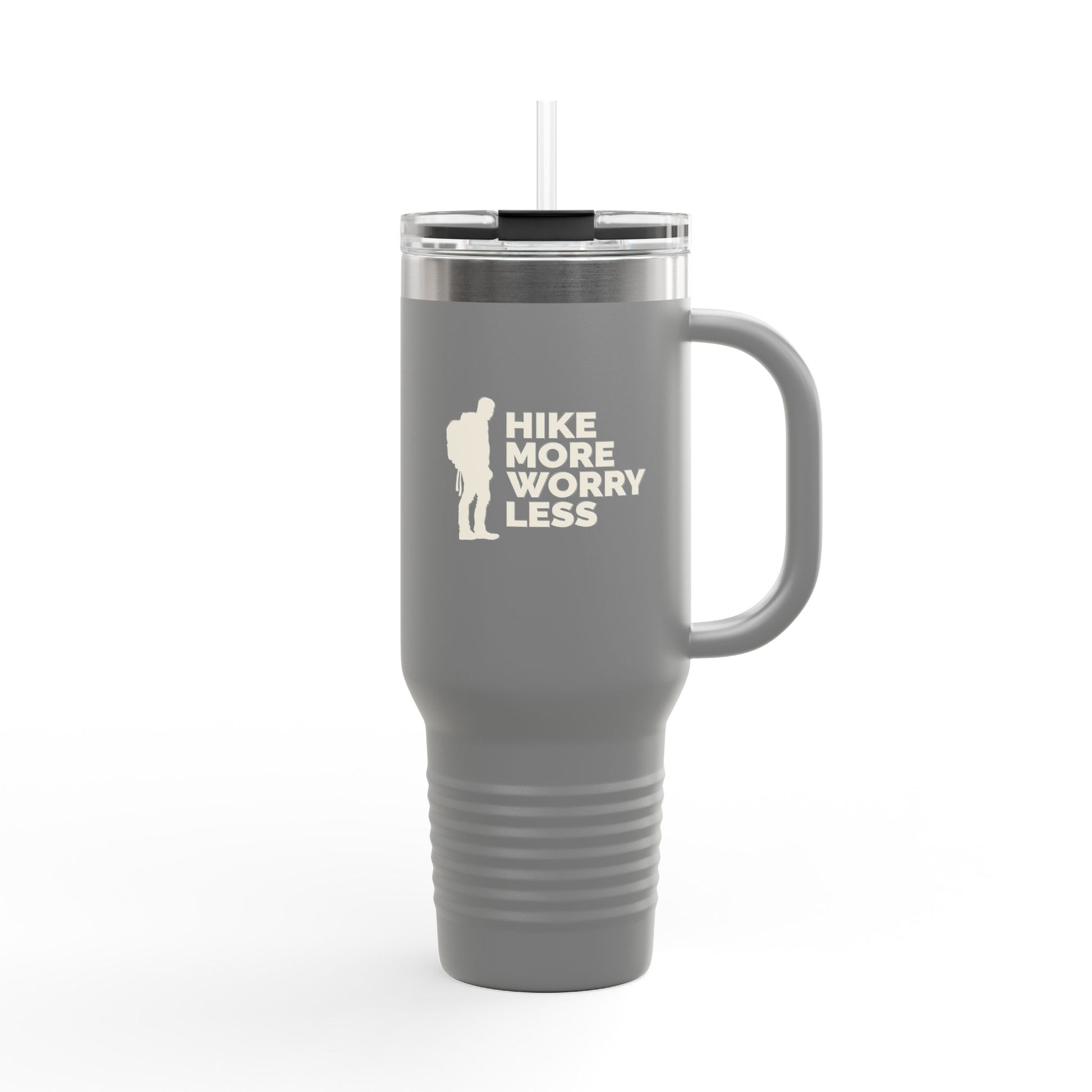 Hike More Worry Less Travel Mug, 40oz