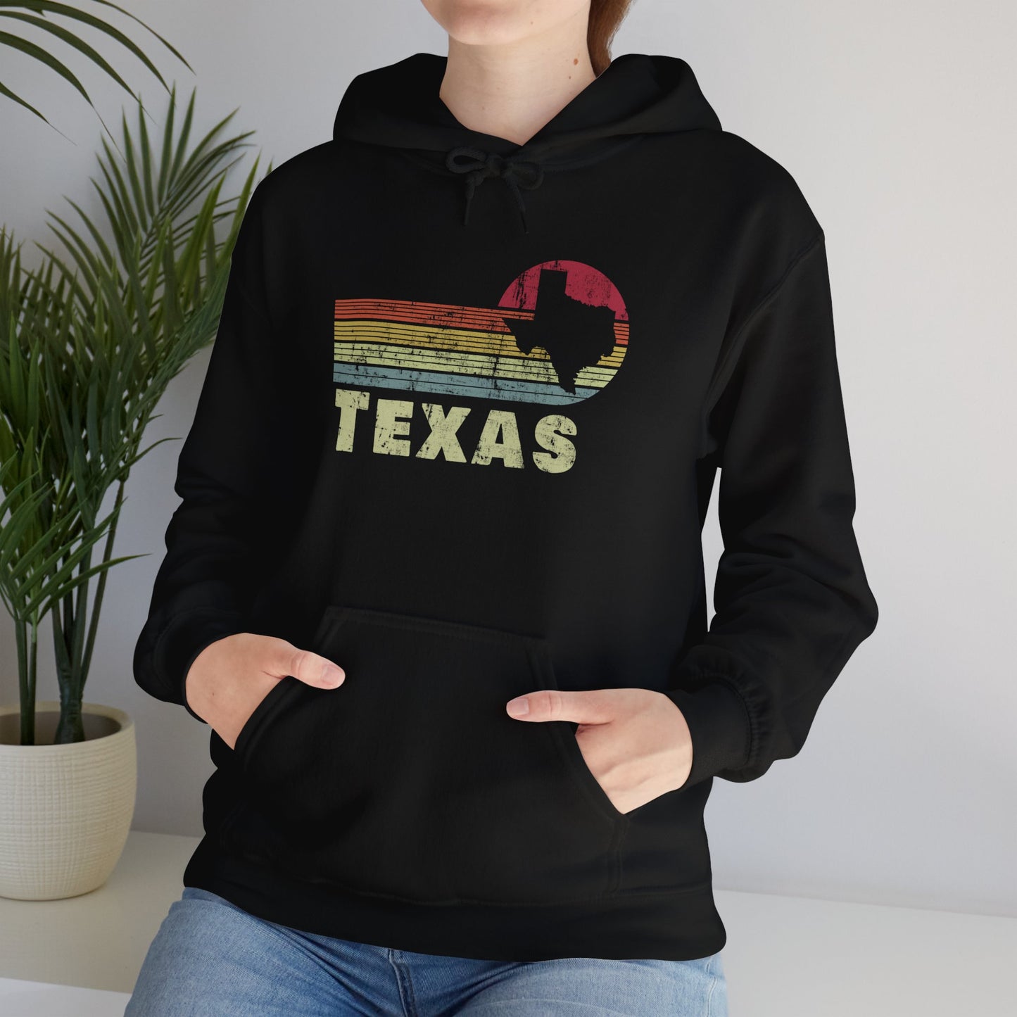 Texas Unisex Heavy Blend™ Hooded Sweatshirt