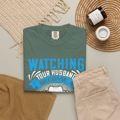 Funny Father's Day T-Shirt - Unisex Garment-Dyed