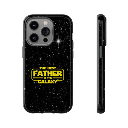 Galaxy-Themed iPhone Tough Case - Perfect Gift for the Best Father