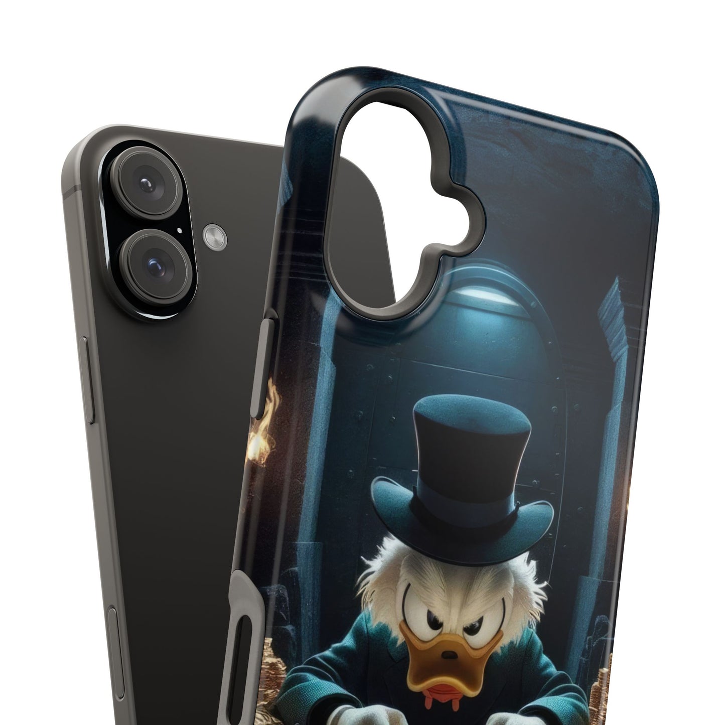 Magnetic Phone Case - Scrooge McDuck Design