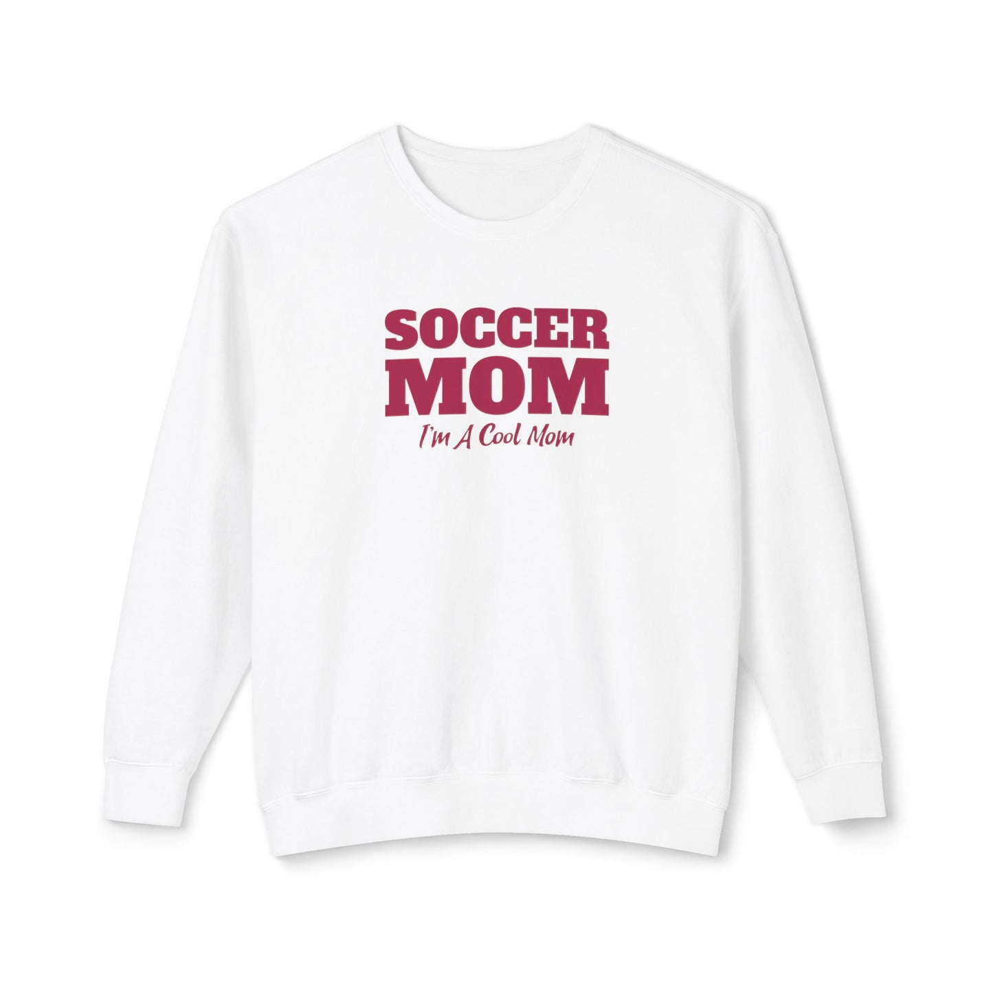 Soccer Mom Unisex Lightweight Crewneck Sweatshirt