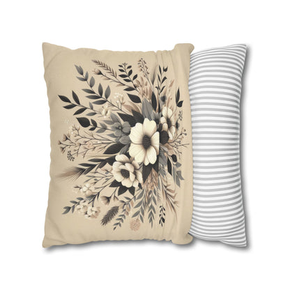 Autumn's Embrace Spun Polyester Square Pillowcase