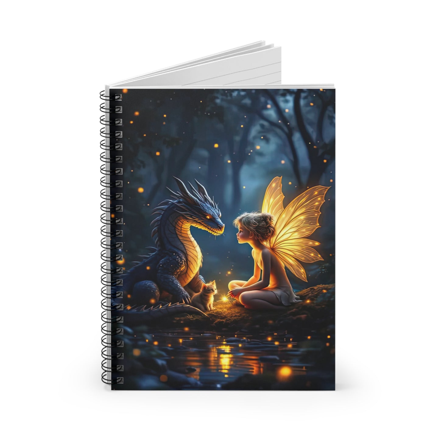 Dragons & Fairies Dream Journal - Ruled Notebook for Fantasy Lovers