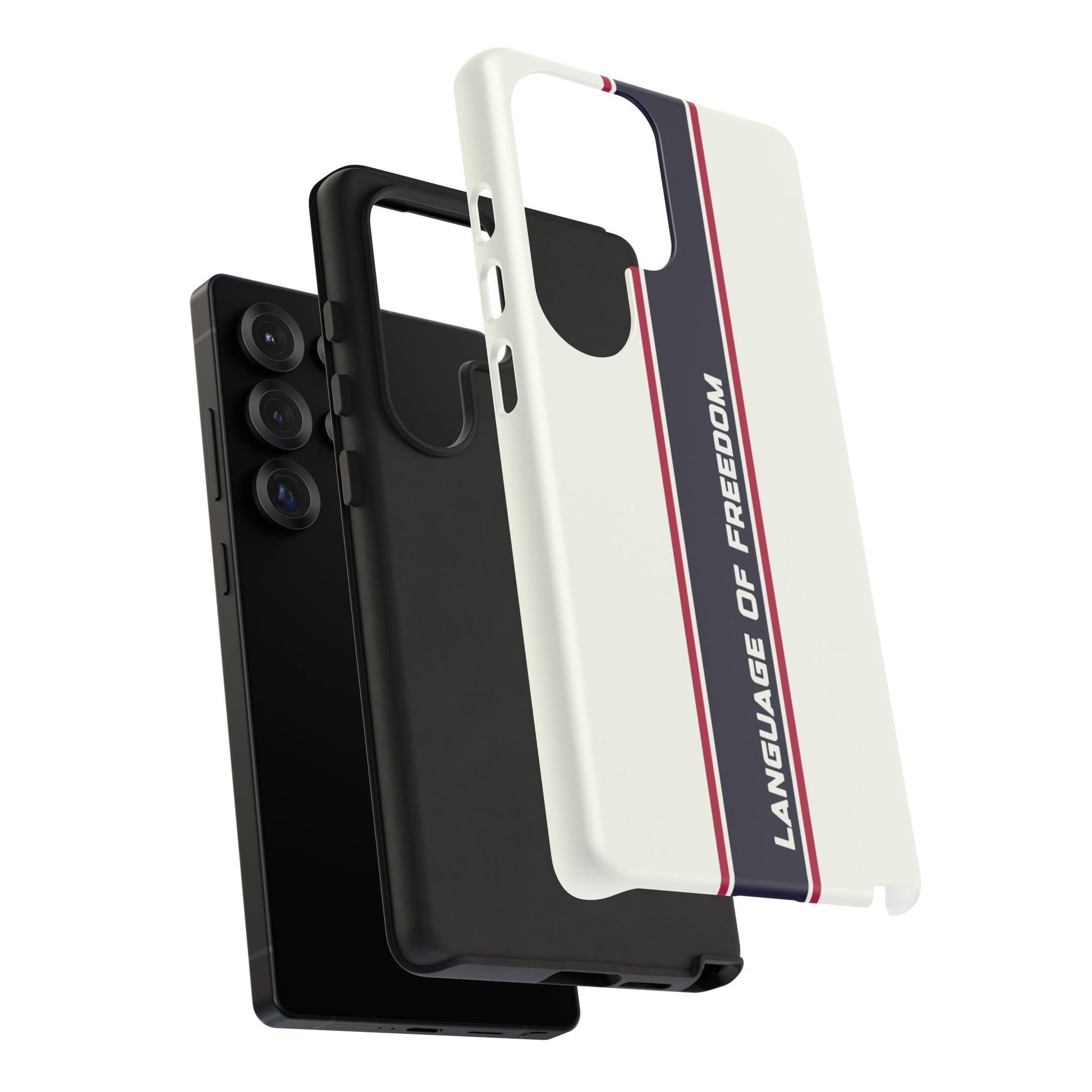 Language of Freedom Tough Case – Minimalist Design