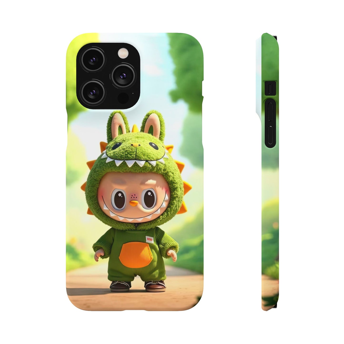 The Monsters Snap Case for iPhone Models – Playful Dinosaur Design