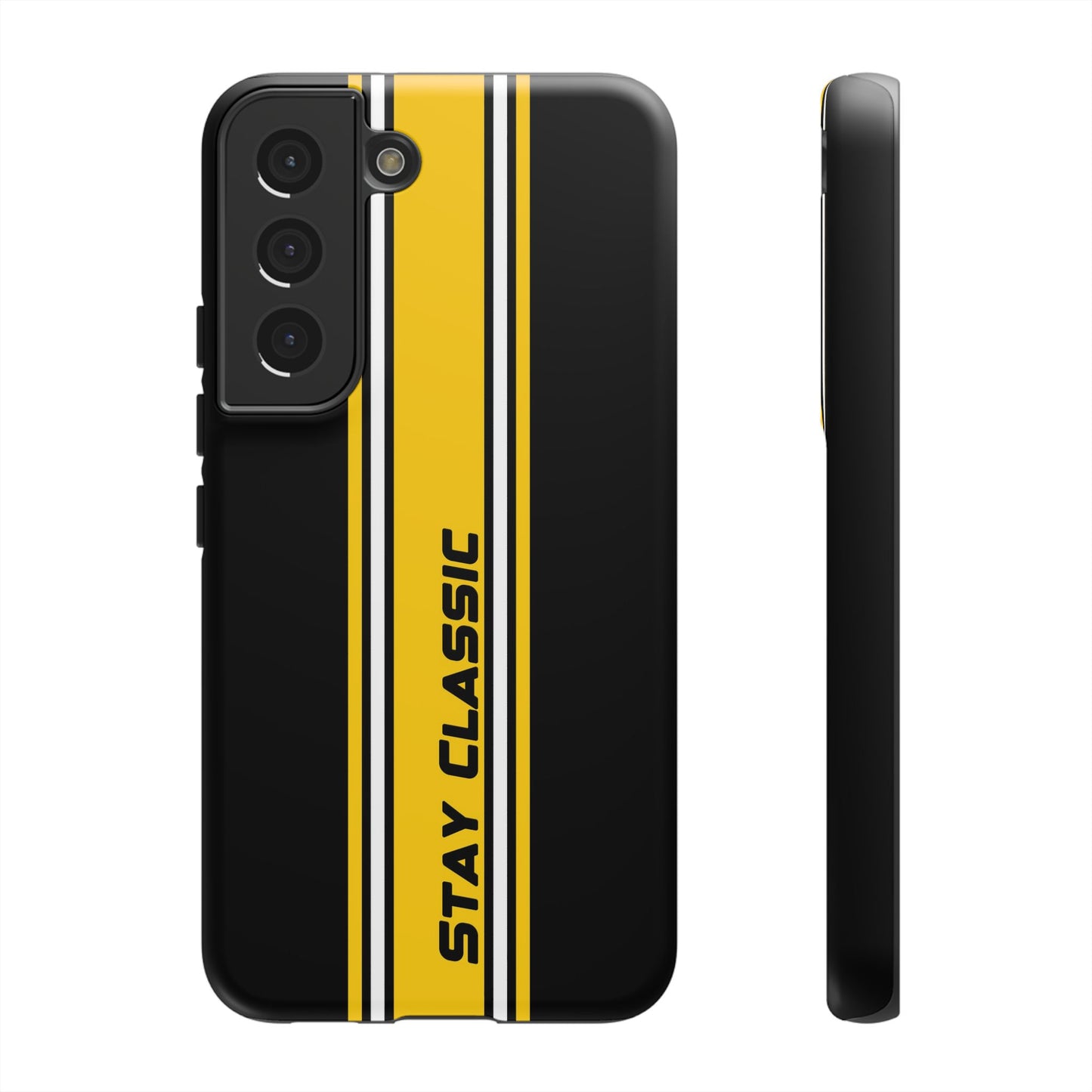 Stay Classic Tough Case – Minimalist Racing Design