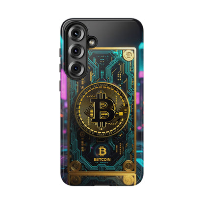 Bitcoin Samsung Phone Case - Tough Cases with Cryptocurrency Design