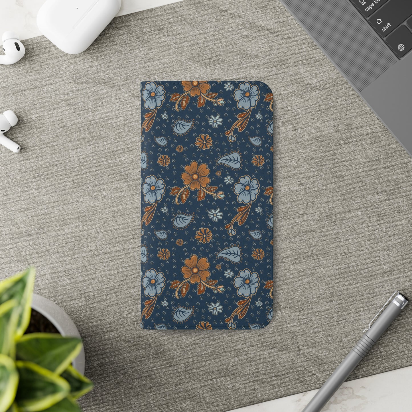 Timeless Elegance Flip Cases / Dark Blue