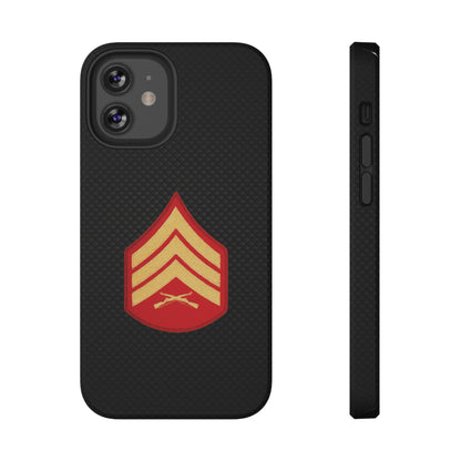 Rank Insignia Impact-Resistant Cases, Sergeant