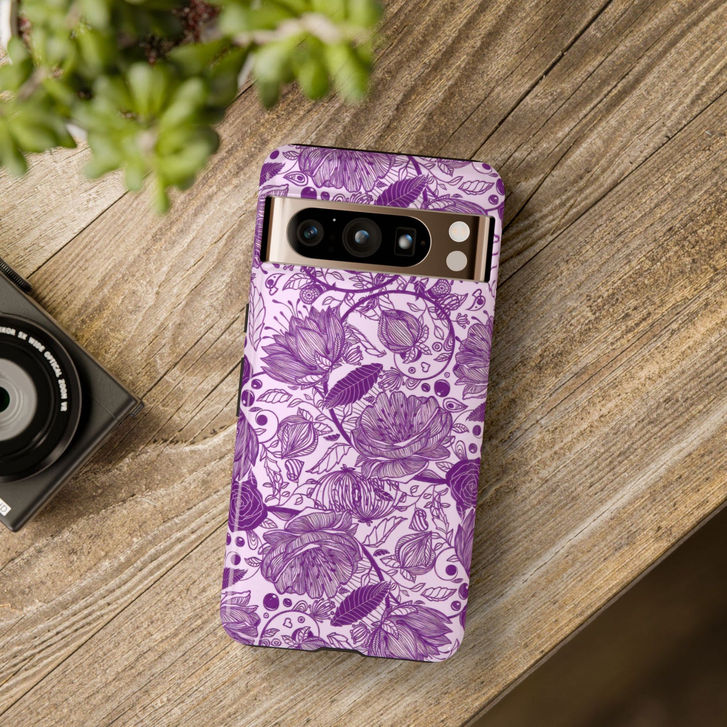 Graphical Garden: Purple Edition Tough Cases