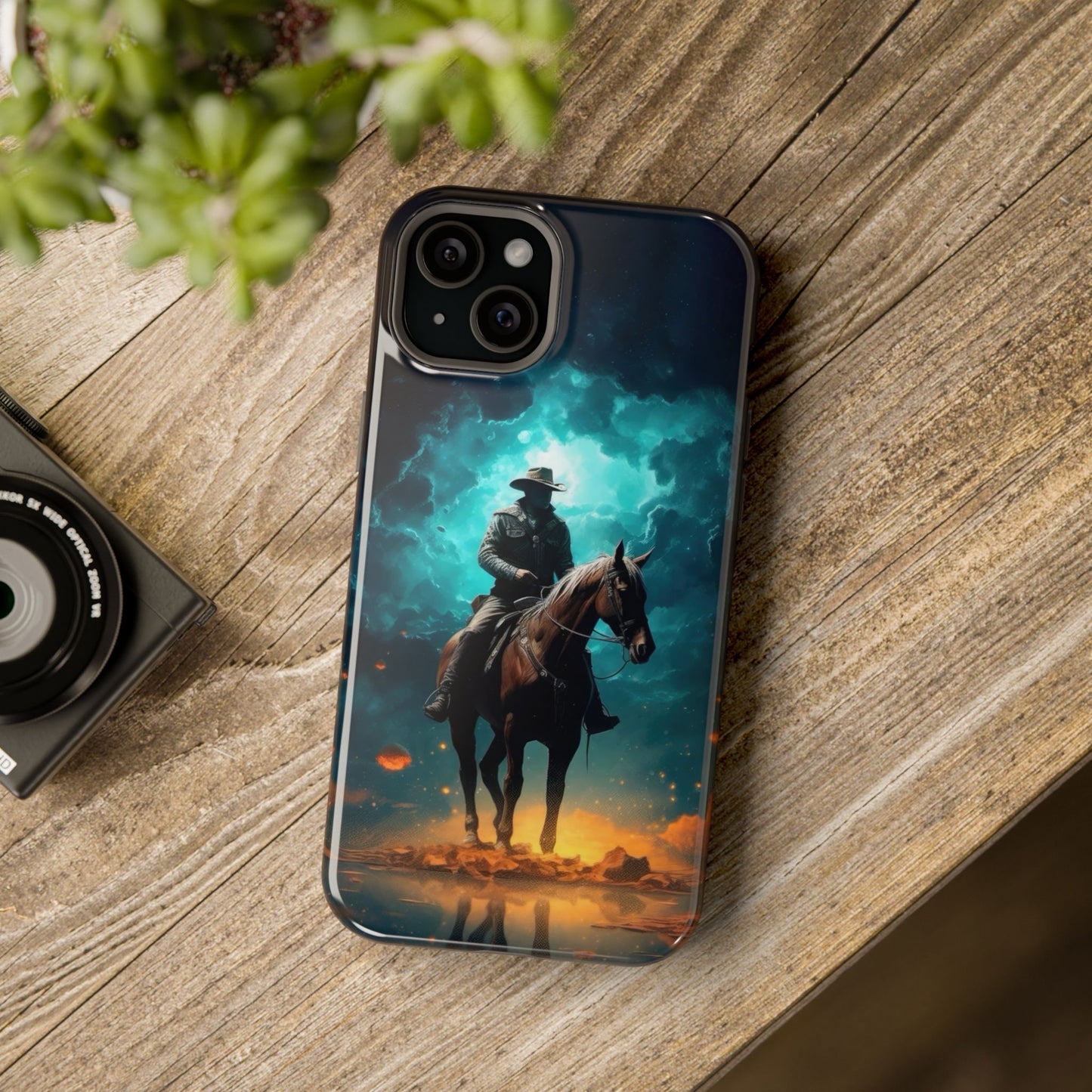 Lone Star Rider iPhone Magnetic Tough Cases
