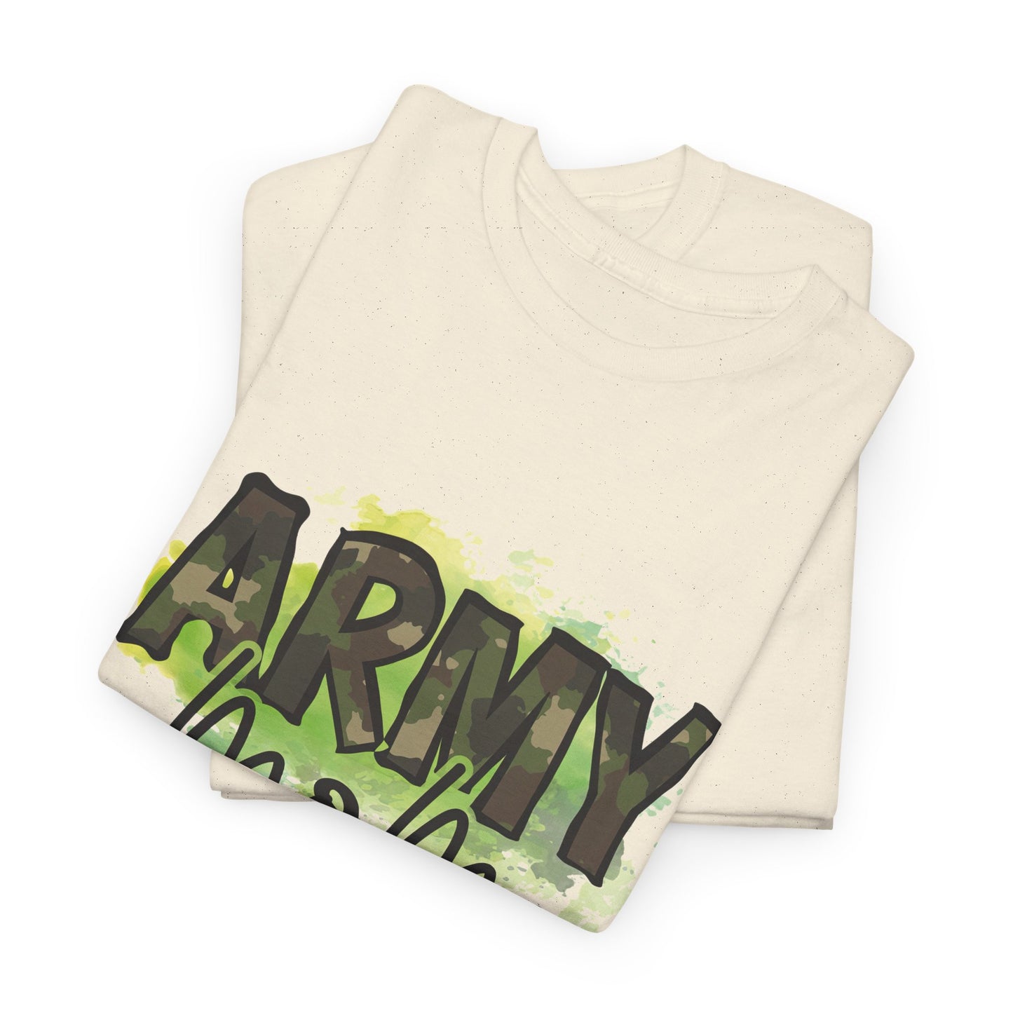 Army Mom Heavy Cotton Tee