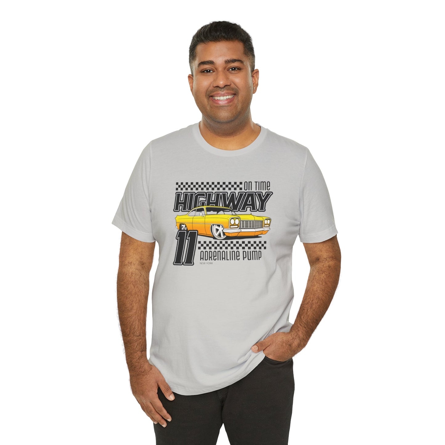 On Time Highway Adrenaline Pump Unisex Jersey Short Sleeve Tee