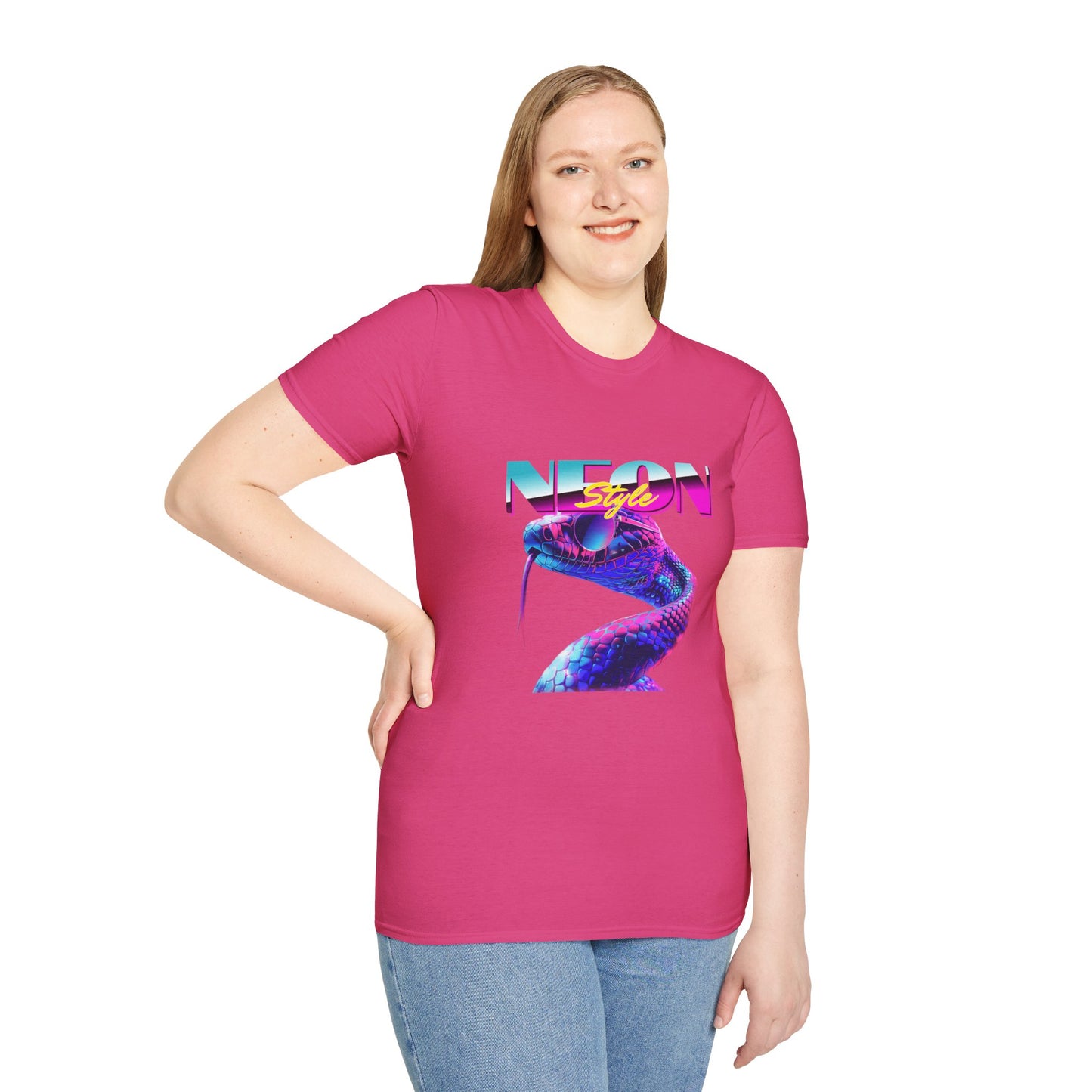 Neon Style Unisex Softstyle T-Shirt