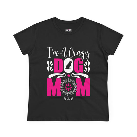 Dog Mom Women's Midweight Cotton Tee