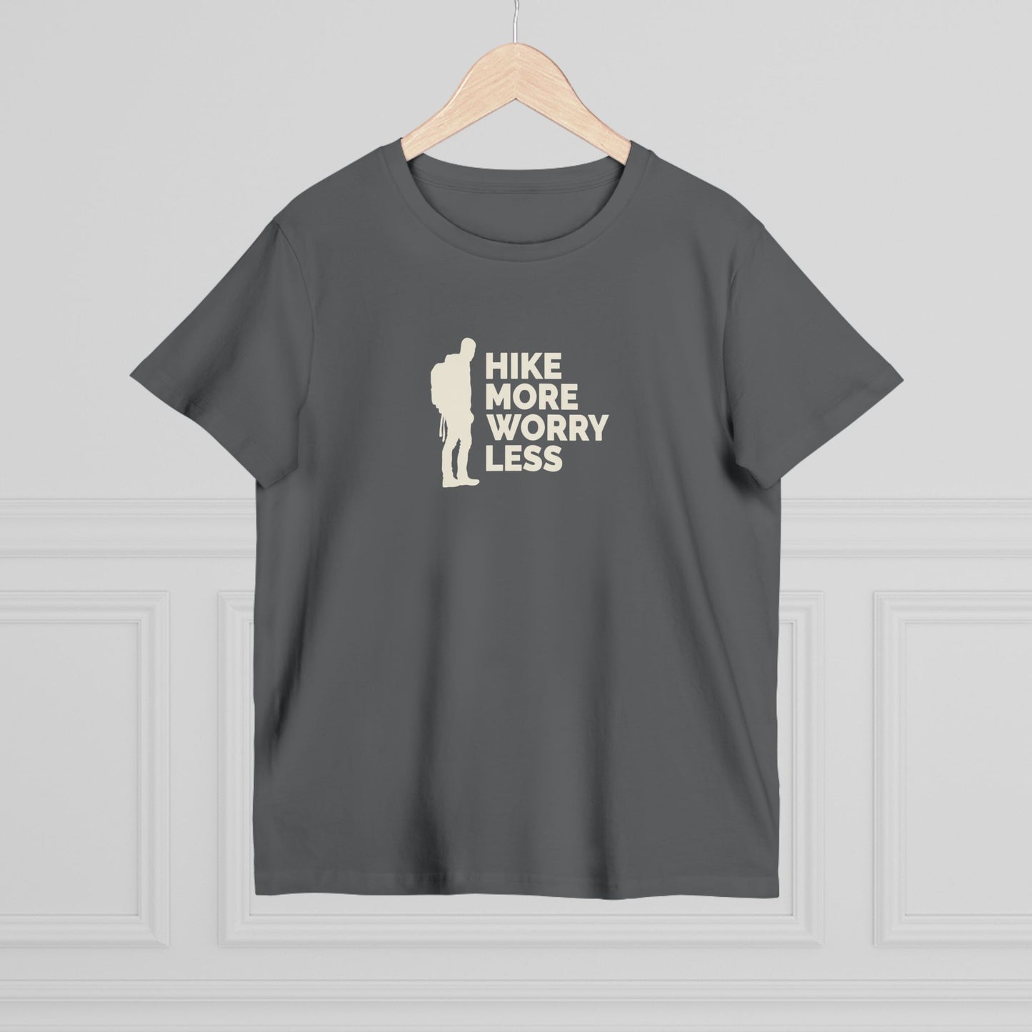 Hike More Worry Less Women’s Maple Tee