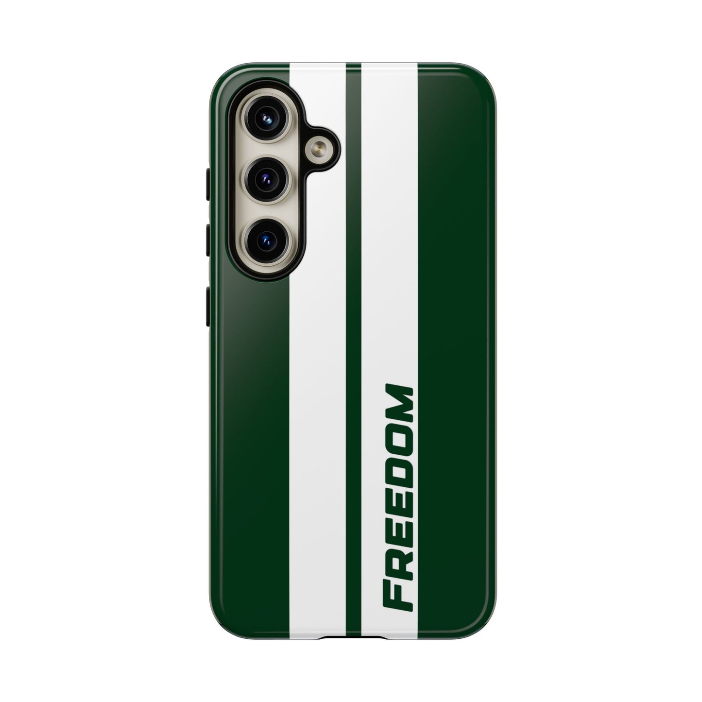 Freedom Tough Case, Olive Green Motorsport-Inspired Cove