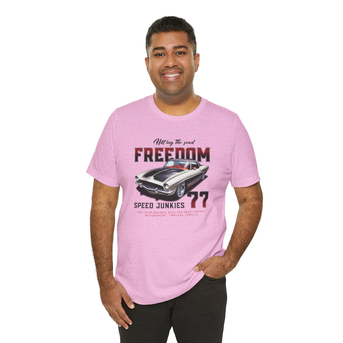 Hitting The Road Freedom Unisex Jersey Short Sleeve Tee