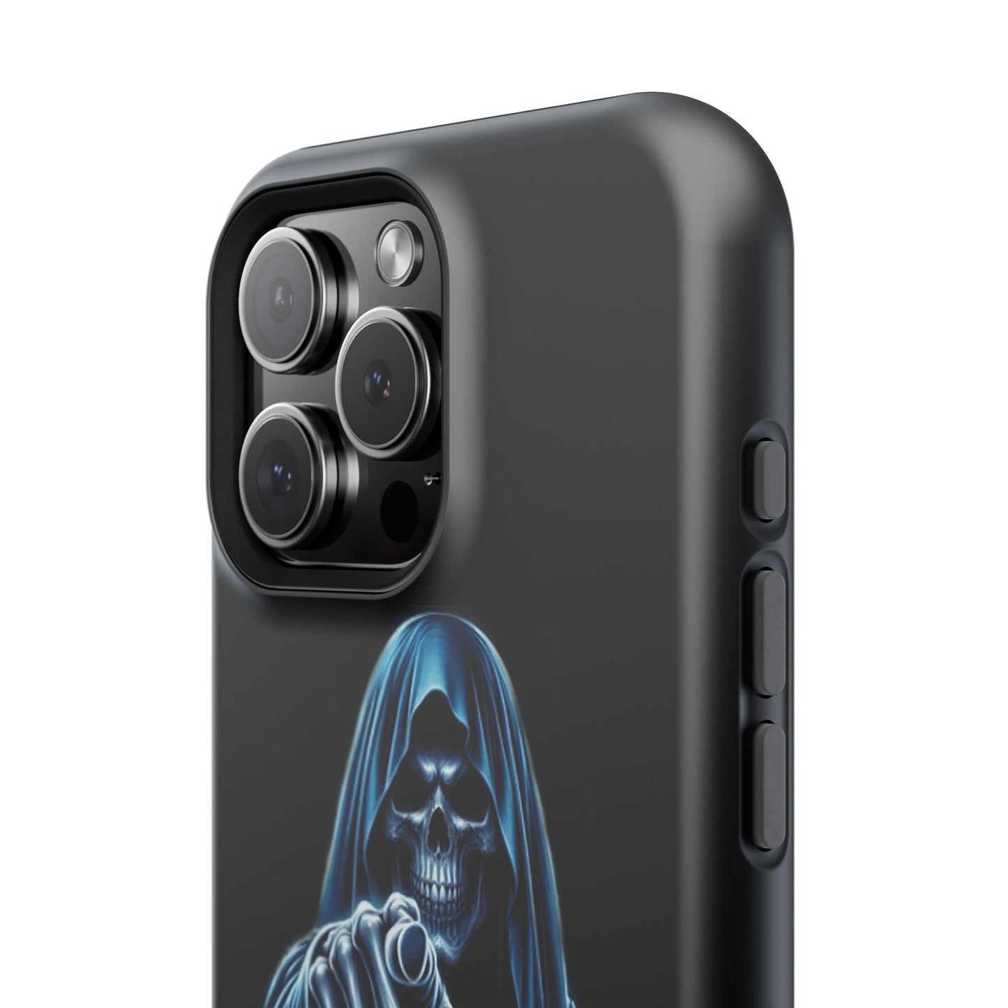 Gothic Magnetic iPhone Case: Don't Touch My Phone