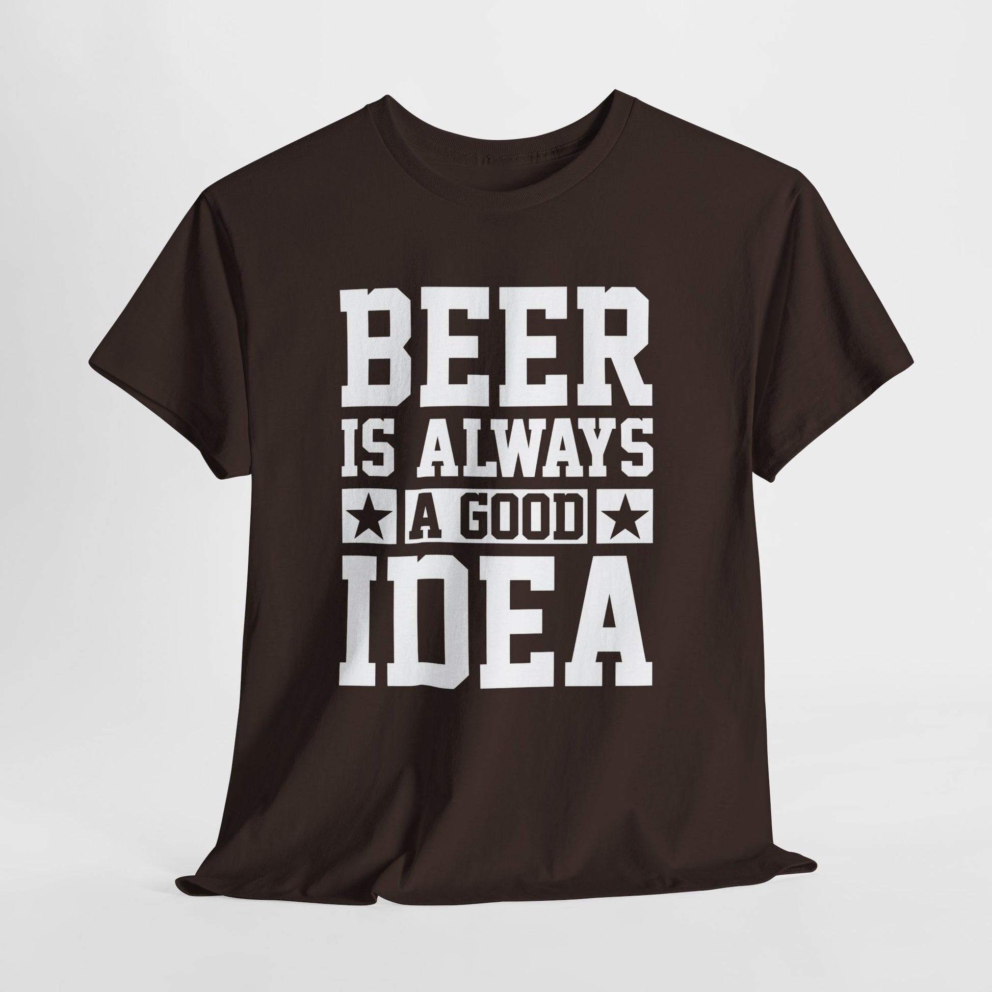 Beer is Always a Good Idea Unisex Heavy Cotton Tee
