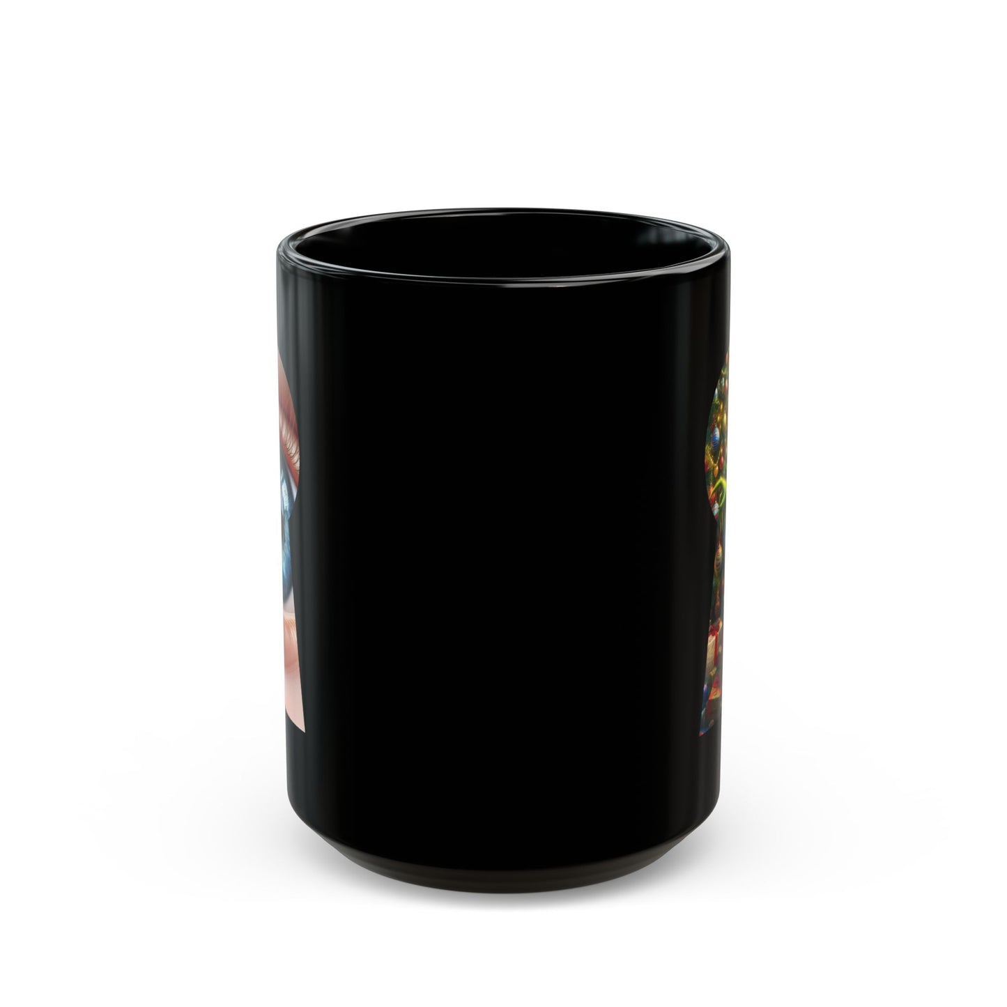 Christmas Secret Grinch Black Mug - 11oz, 15oz