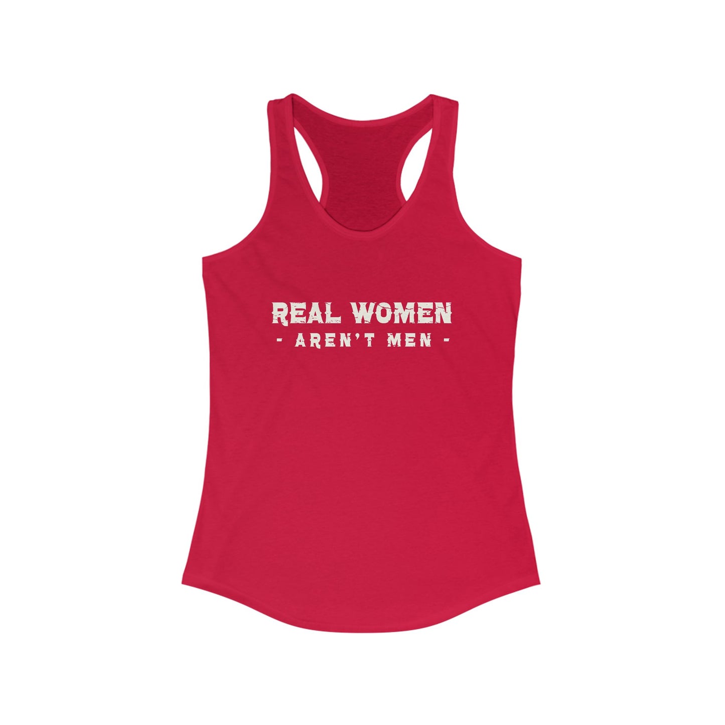 Real Women Women's Ideal Racerback Tank, 60% cotton 40% polyester: