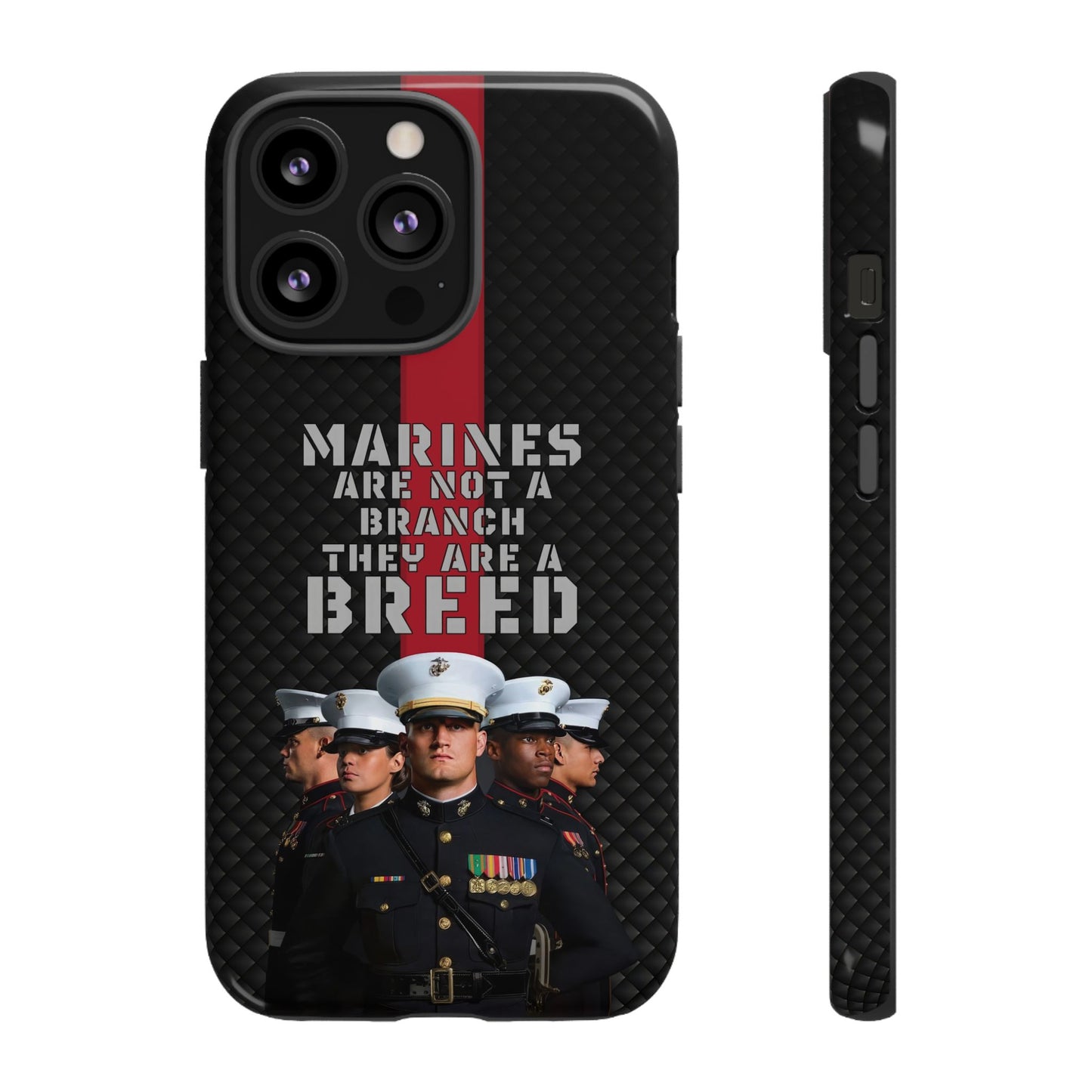 Marine Corps Tough iPhone Case - Proud Military Supporter