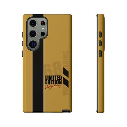 Vintage Racing 68 Tough Case, Retro Racecar Design