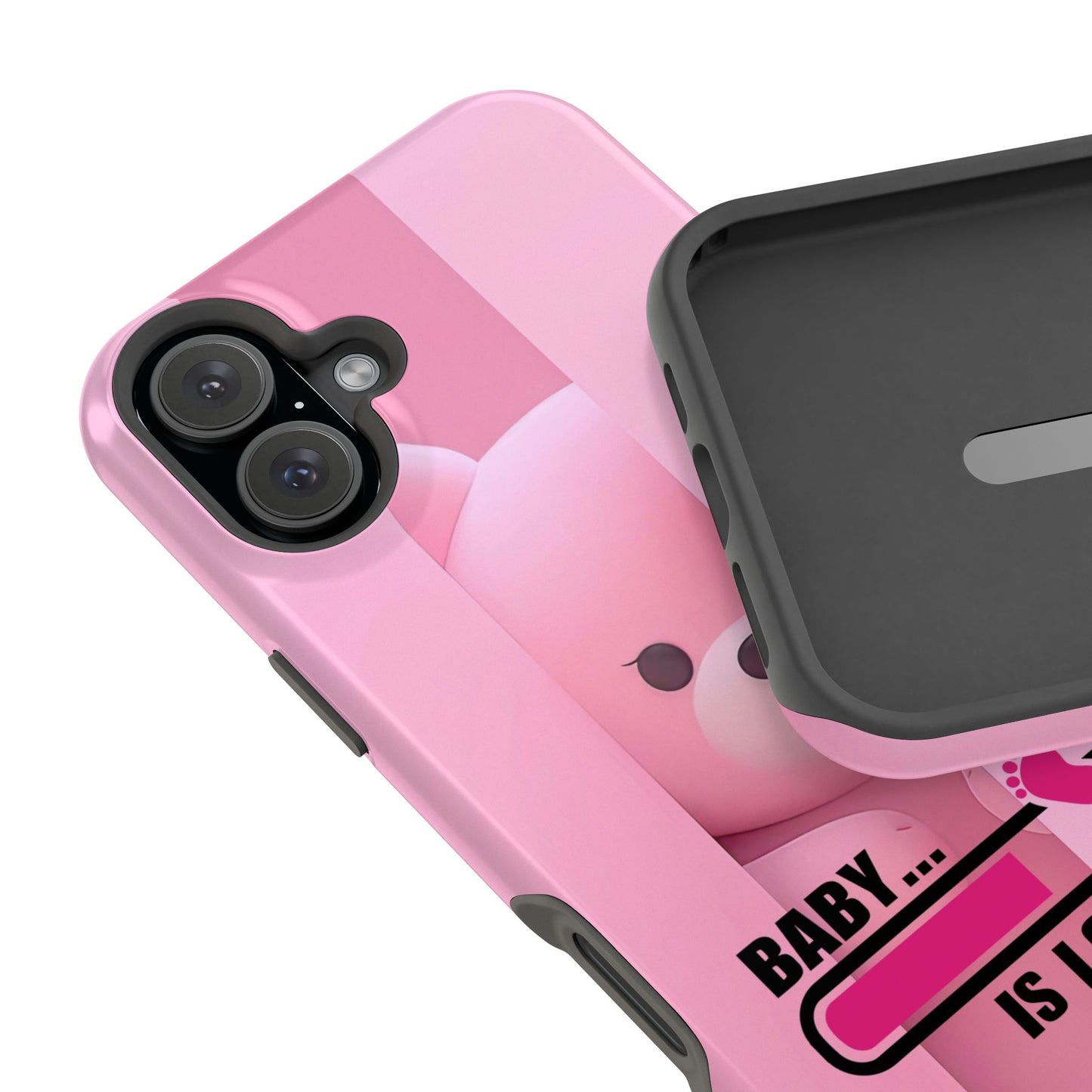 Cute Baby Loading Magnetic Phone Case, Expecting Parents Gift