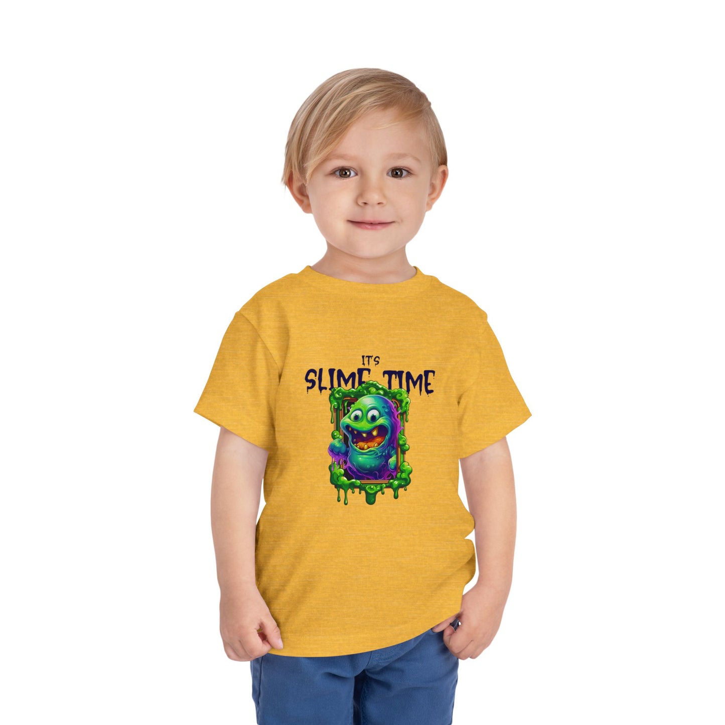 It's Slime Time Toddler Short Sleeve Tee