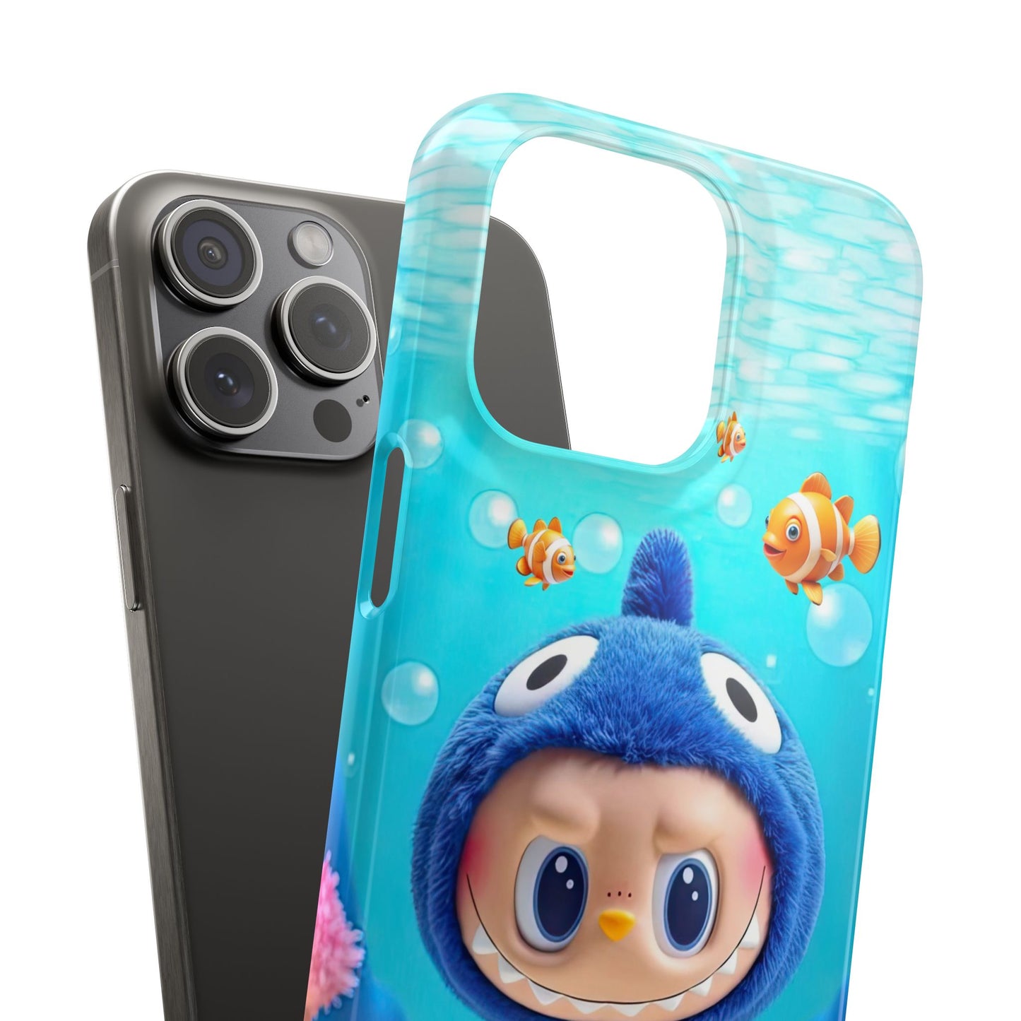 The Monsters Underwater Snap Case - Playful Design