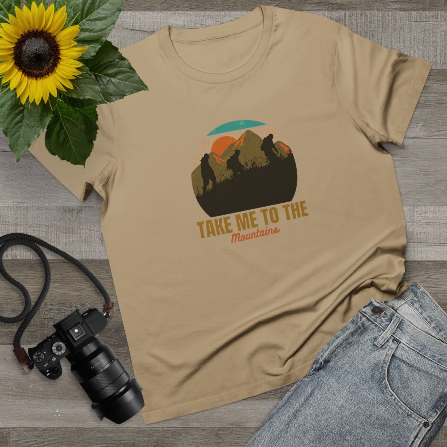 Take Me To The Montains Women’s Maple Tee