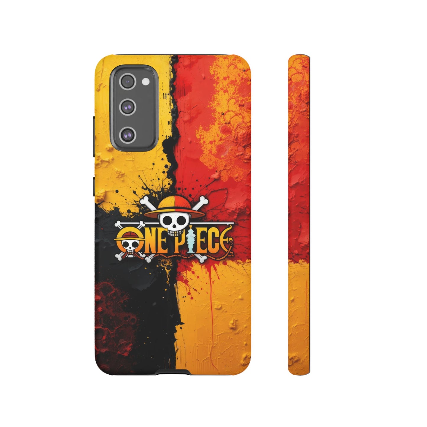 One Piece Samsung Tough Phone Case, Anime Vibrant Design