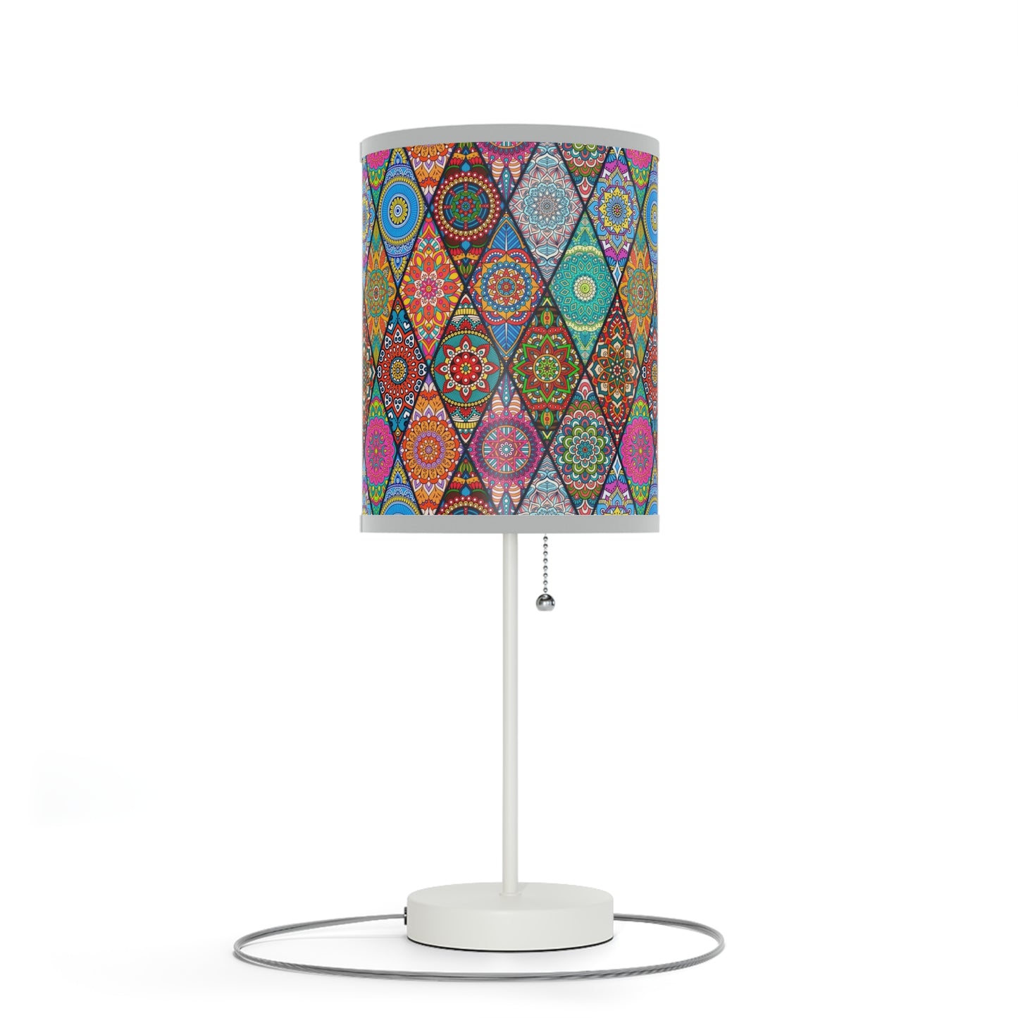 Mandala Argyle Lamp on a Stand, US|CA plug