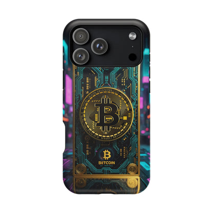 Bitcoin Magnetic Phone Case, Unique Phone Cover