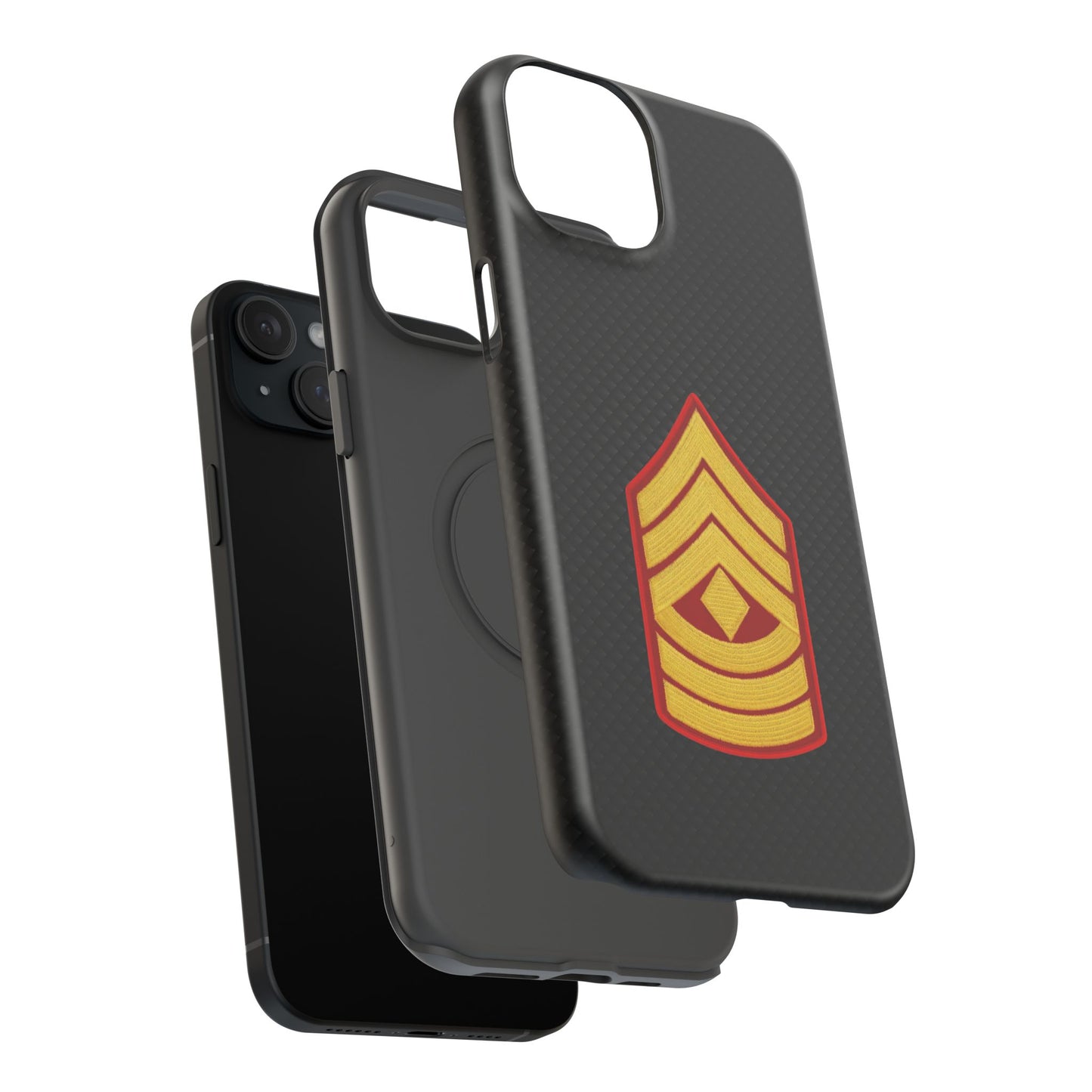 Rank Insignia Impact-Resistant Cases, First Sergeant