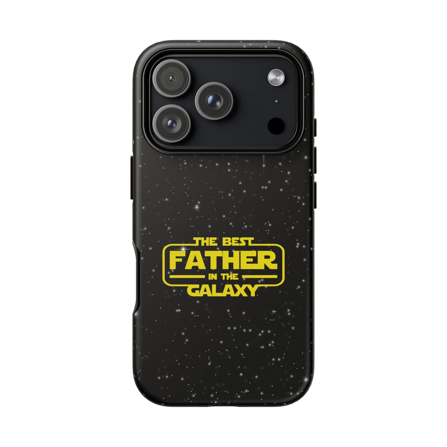 Galaxy-Themed iPhone Tough Case - Perfect Gift for the Best Father