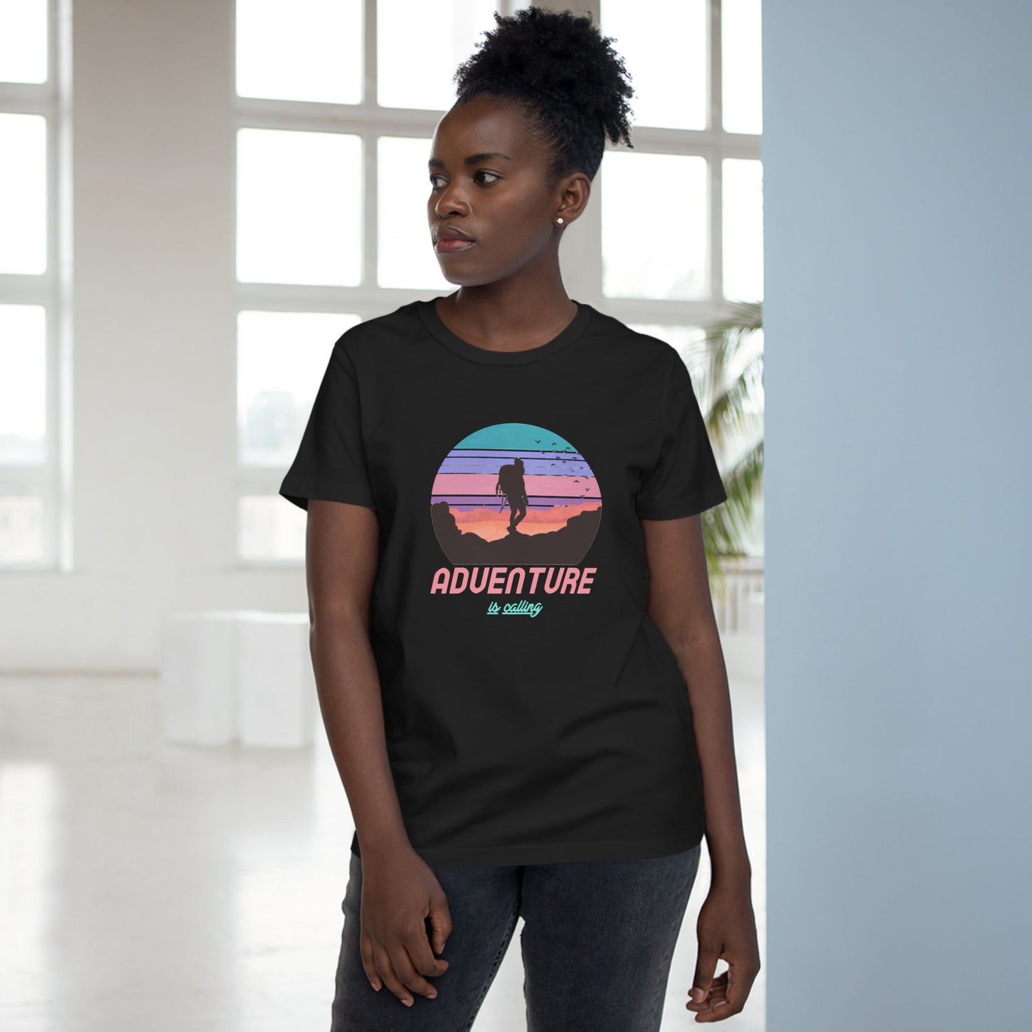 Adventure Is Calling Women’s Maple Tee