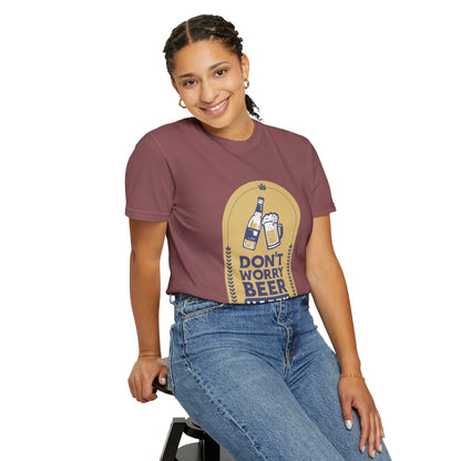 Beer Happy Unisex T-shirt - Funny Beer Tee