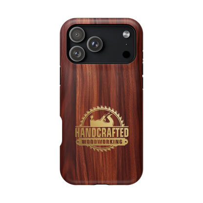 Woodworking Logo Magnetic iPhone Case