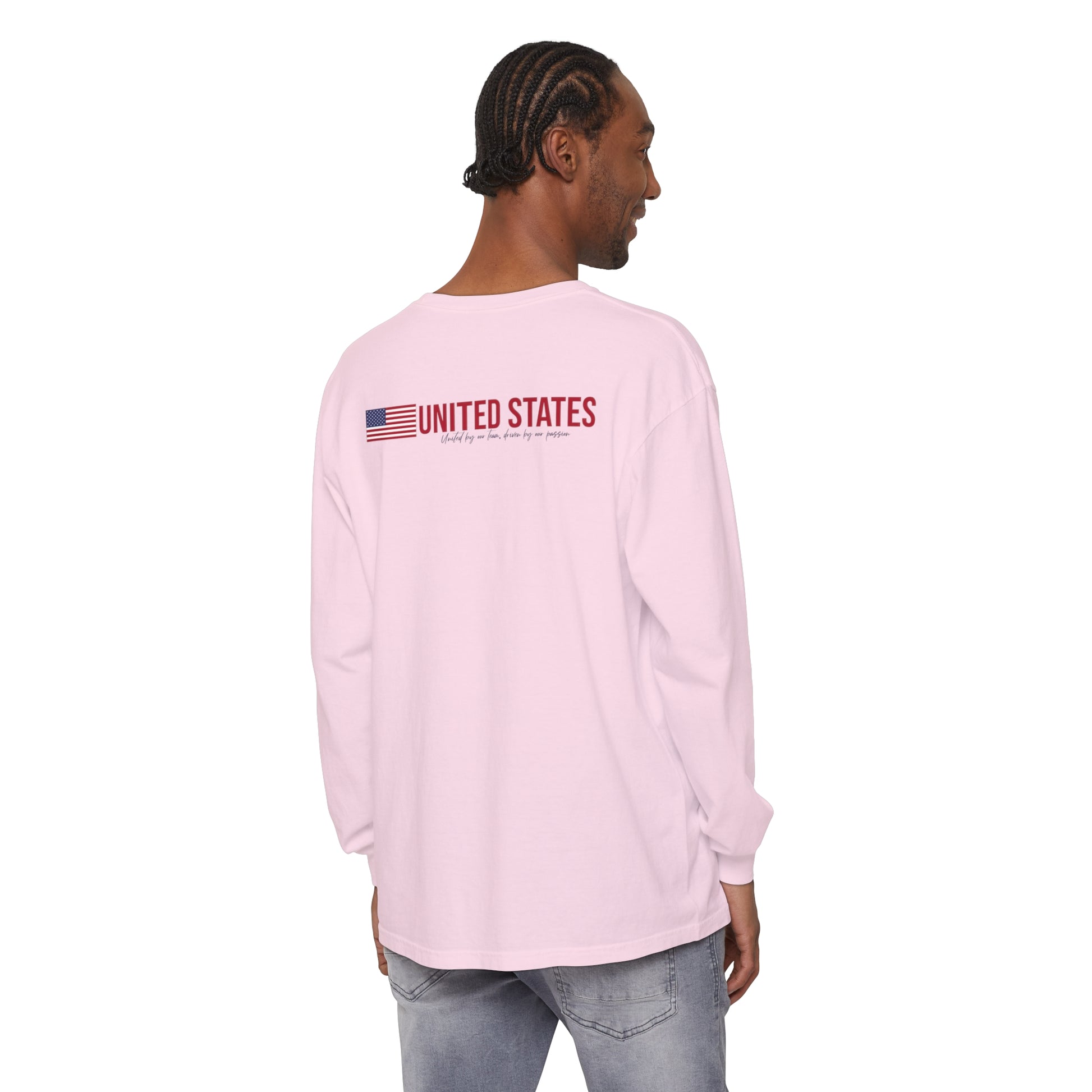 Patriotic Long Sleeve T-Shirt - One Nation, One Dream