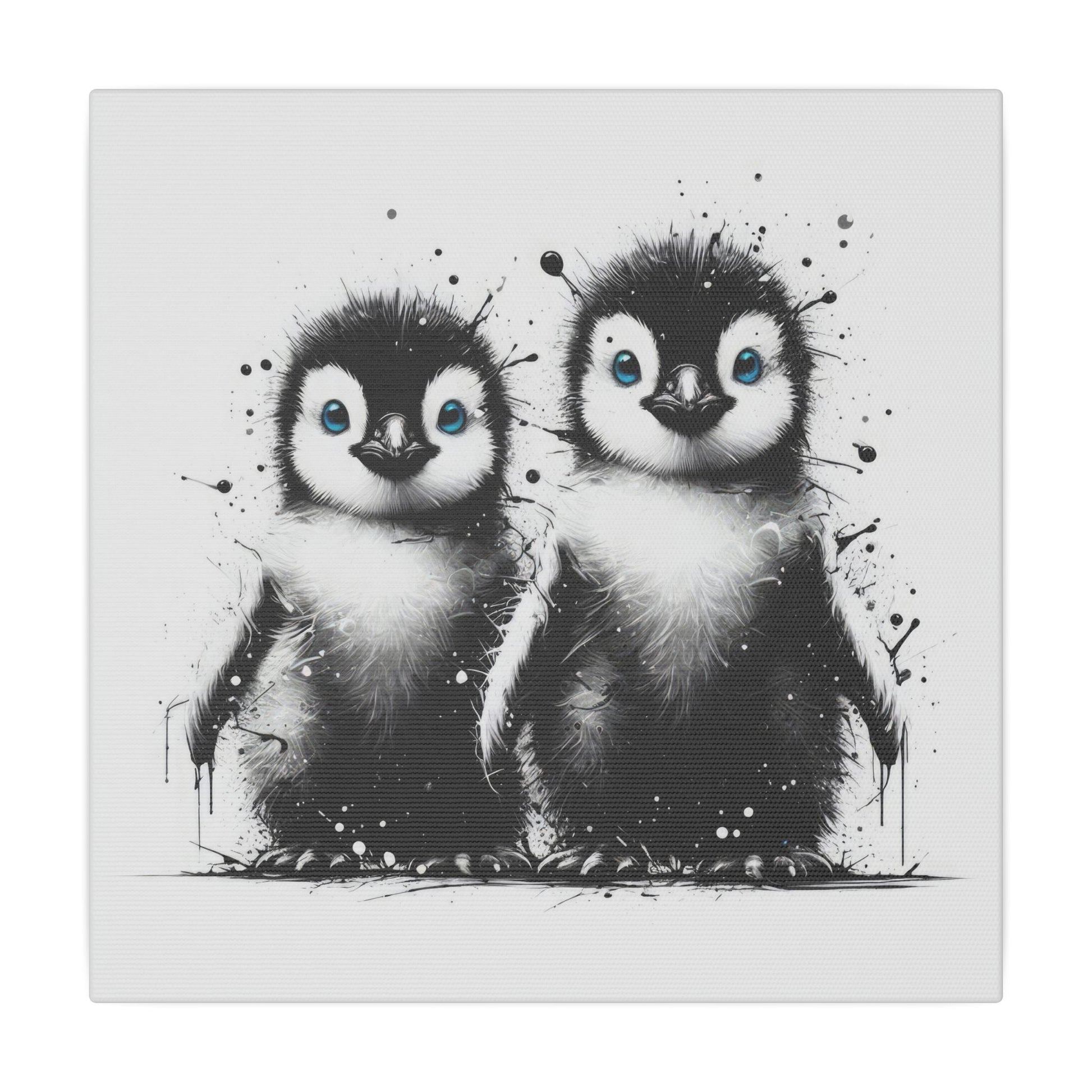 Arctic Chicks - Canvas Print