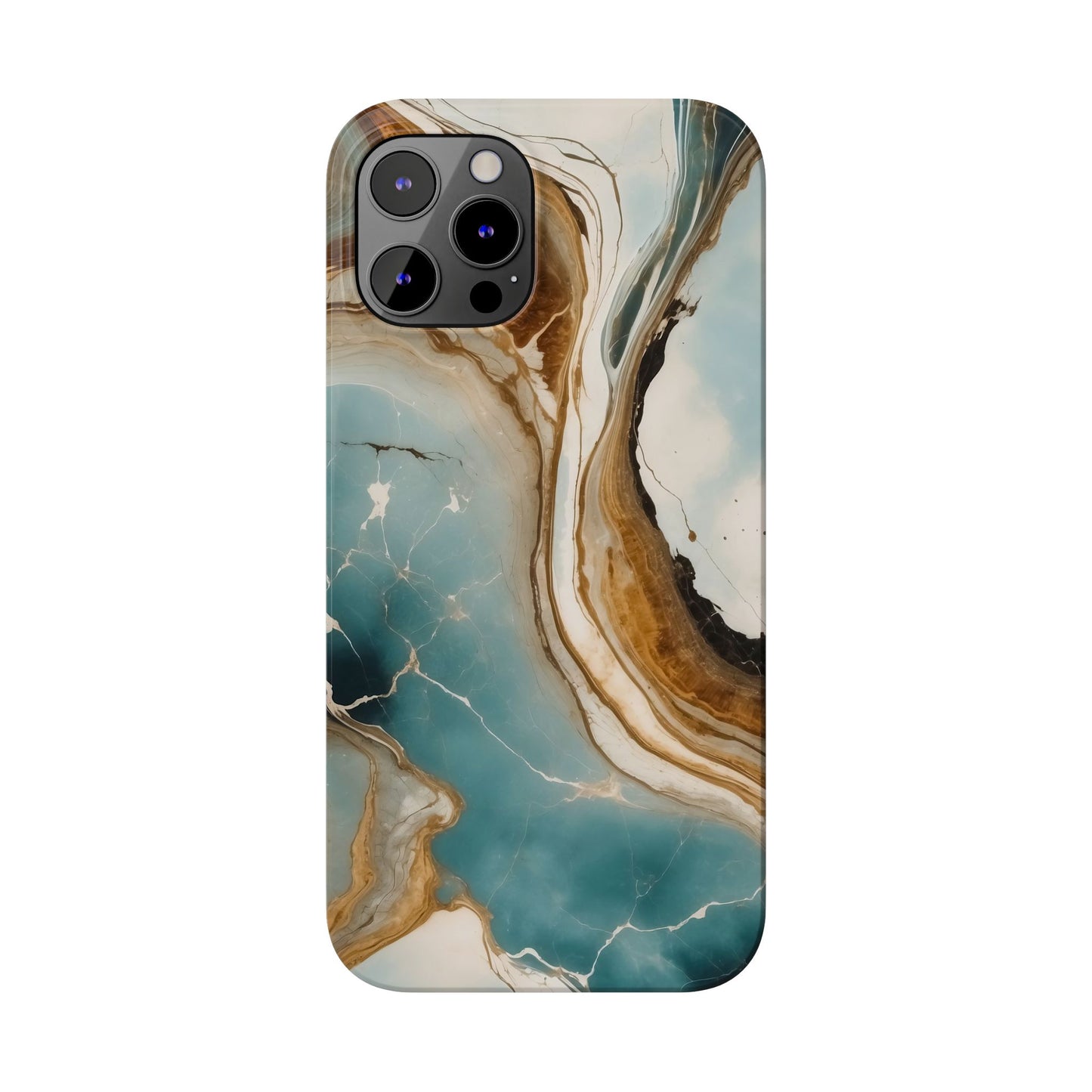 Marble Slim Phone Case, Stylish Protective Cover